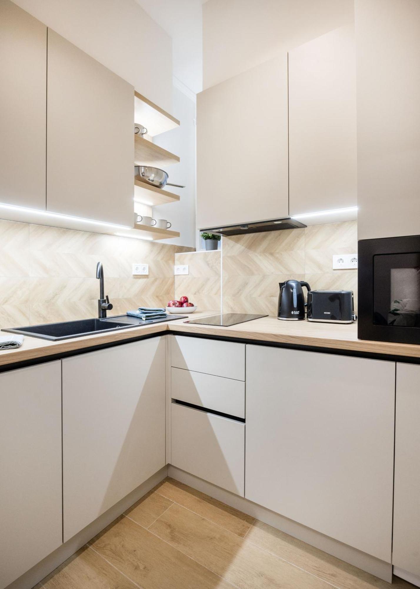 Appartamento Sleek Downtown Living Budapest Esterno foto
