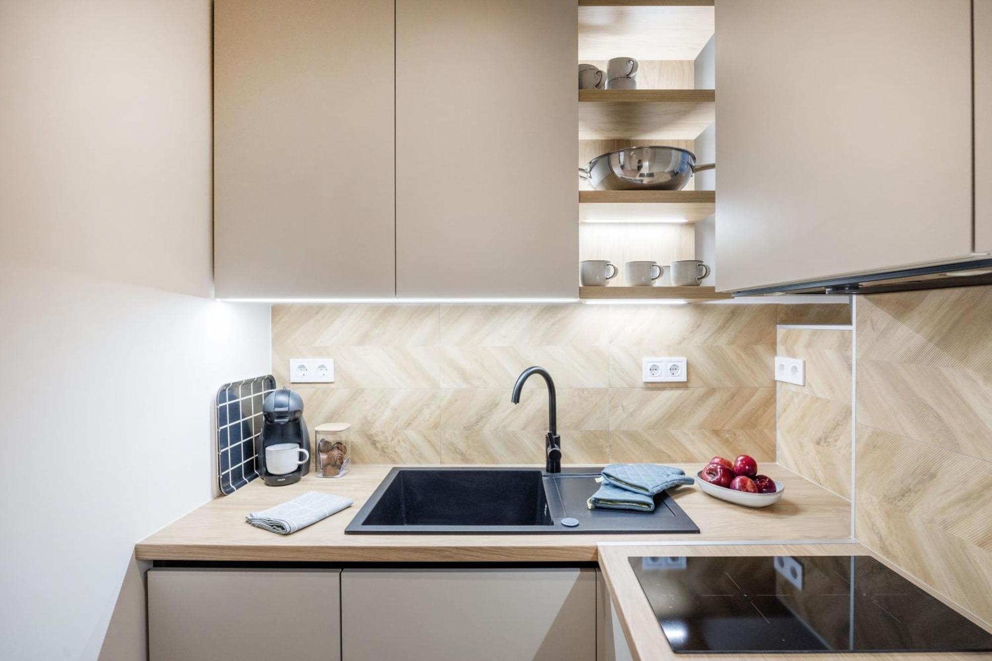 Appartamento Sleek Downtown Living Budapest Esterno foto